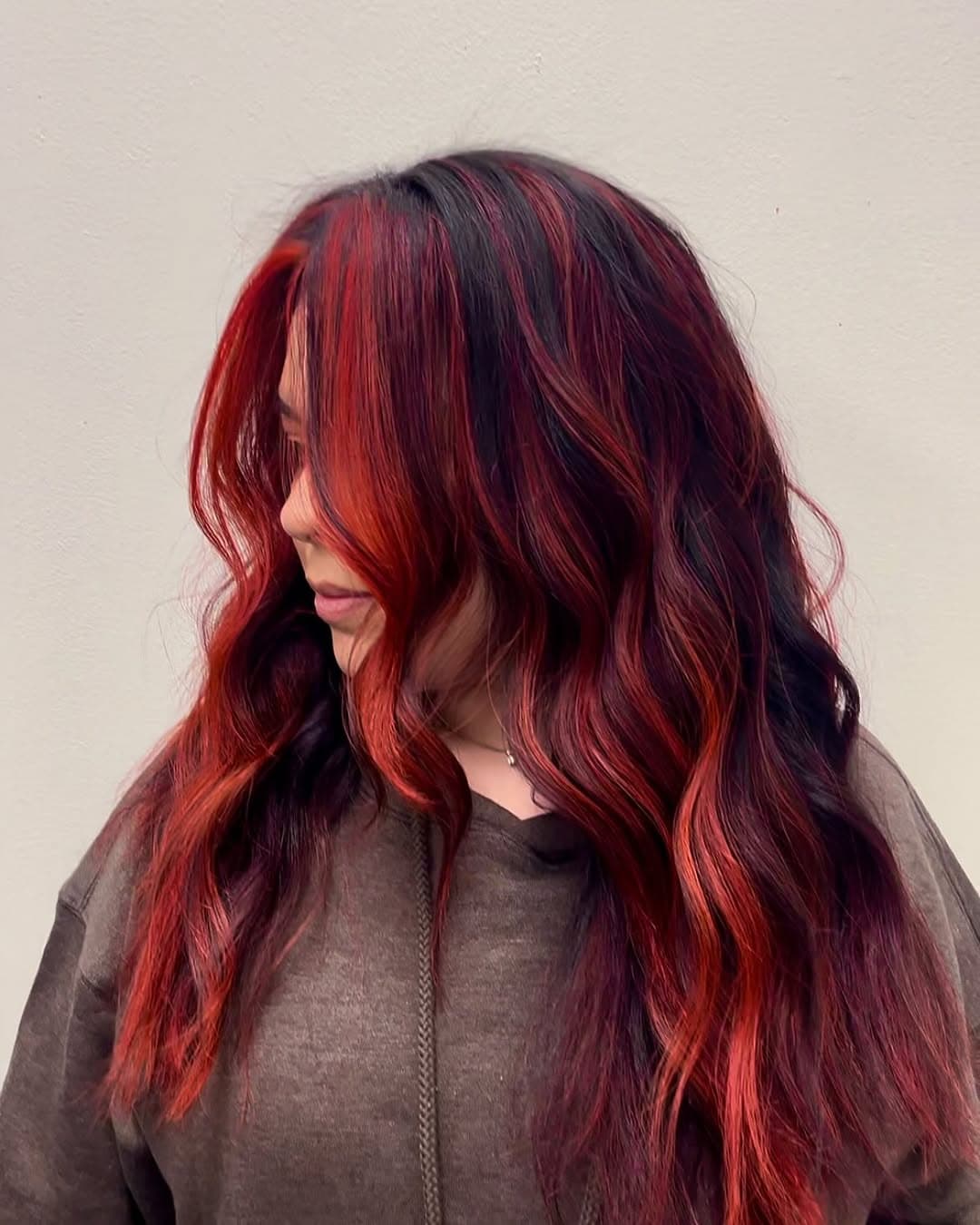 +this red 🍒😍🪩🐆
#red #redhair