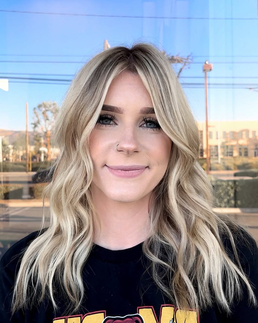 +made you look 🙈
+some corrective work for today 🕺
got my girl ready for her extensions next week 🕺🪩🩷