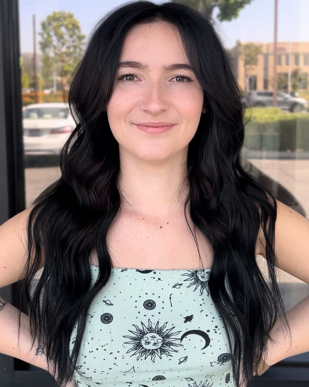 +Installed 20 inches of luxury using @bellamihair
long hair, don’t care! 🌴🐆🍒🎱