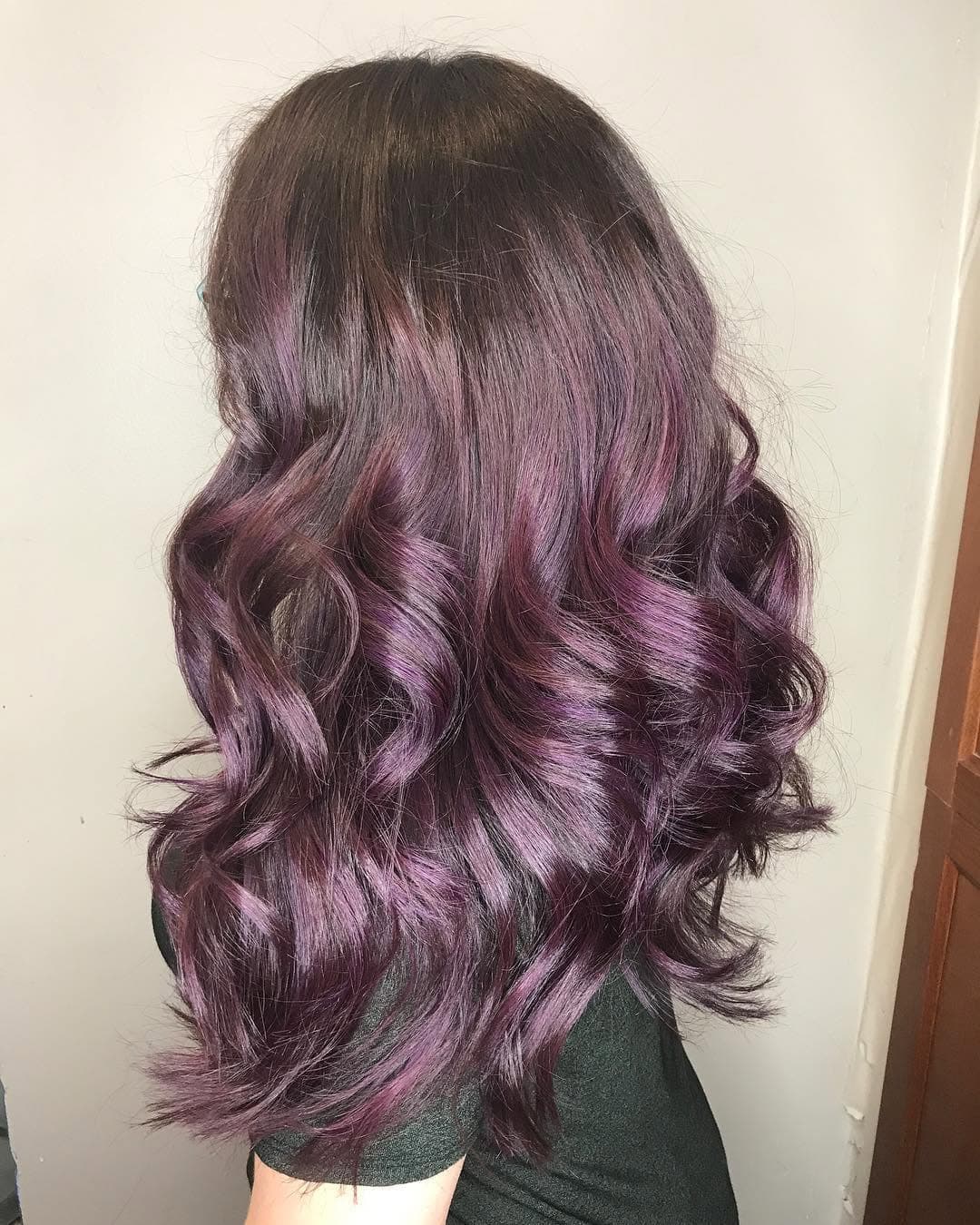 Fall in love with your hair 💜🍁🍂
.
.
.
.
#hairbybrittneydubia #salon860west #balayage #baylagehighlights #baylayage #ombre #highlights #purplehair #violethair #pravanavivids #lightmaster #breacalifornia #brea #fullerton #lahabra #whittier #orangecounty #hairtrends #fallhair #fallhaircolor #fallstyle #fallfashion