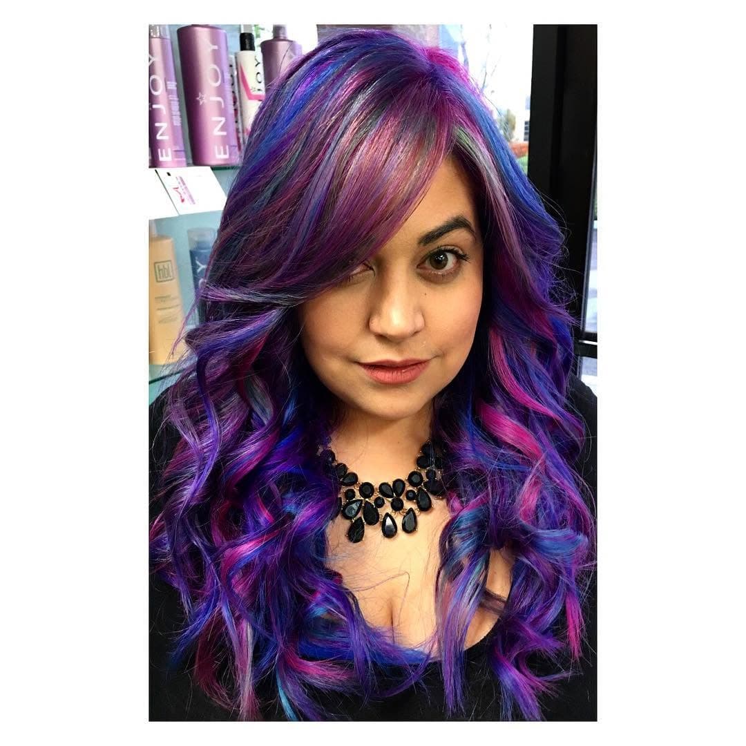 🦄. #hairbynoellelucy #unicornhair #mermaidhair #acceptingnewclients #orangecounty #orangecountystylist