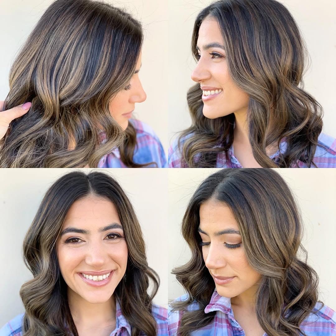 When it’s impossible to choose just one photo...because your sister in law is an absolute STUNNER. 🌟
Adriana has gorgeous naturally black hair. This is 1 process into going lighter for those warm spring/summer days. I’m obsessed with the results and can’t wait for session✌🏼.
Balayaged w/ @matrix
Glazed w/ @redken
Makeup by @hairbynoellelucy
.
.
#hairbynoellelucy #blackhair #mushroombalayage #moneypiece #ocbalayage #ocbalayageartist #ochair #ochairstylist #orangecountyhair #orangecountyhairstylist #ocsalon #ochairsalon #livedinhair #bronzeblonde #caramelhair #brunettebalayage #faceframebalayage #citiesbesthairartist #showmethebalayage #matrix #matrixhaircolor #breahairstylist #brea #fullerton #yorbalinda #placentia #anaheim #anaheimhills #buenapark #lahabra